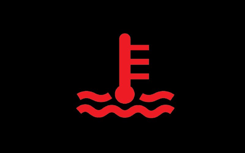 هشدار دمای موتور