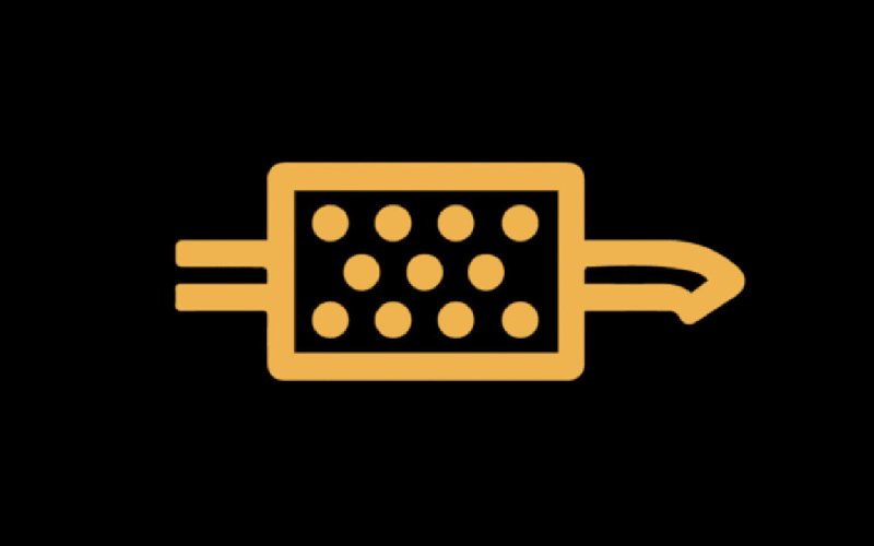 هشدار فیلتر ذرات دیزل (DPF)