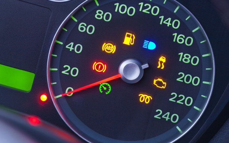 راهنمای علائم پشت آمپر خودرو